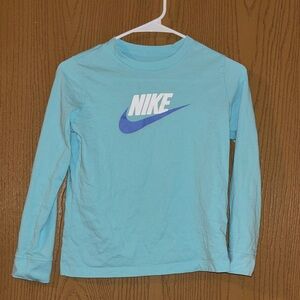 Nike Kids Aqua Long Sleeve Tee
